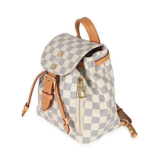 130653 pv Louis Vuitton Damier Azur Canvas Sperone BB Backpack