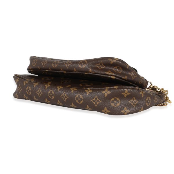 130691 clasp 5bab1960 acb8 4208 ba63 451ce596579f Louis Vuitton Monogram Canvas Khaki Multi Pochette Accessoires