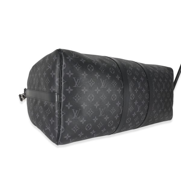 130711 box f86e2b07 4d06 4aab ba74 18caae7b6ba1 Louis Vuitton Canvas Monogram Eclipse Keepall Bandoulière 55