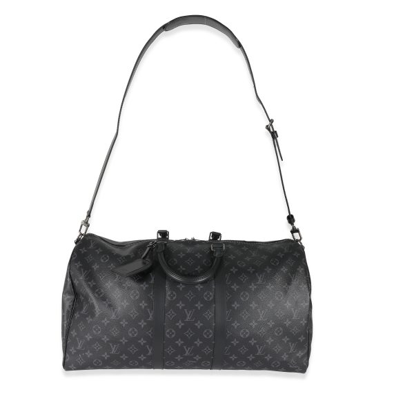 130711 clasp e70629fd 30be 4142 ad7c ef38ec2506fd Louis Vuitton Canvas Monogram Eclipse Keepall Bandoulière 55