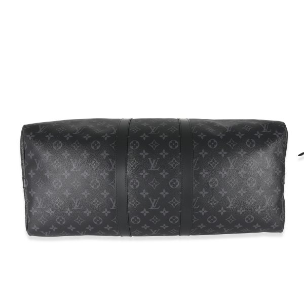 130711 pv c766f0fd 03b9 4bfa ac86 b29235ef1933 Louis Vuitton Canvas Monogram Eclipse Keepall Bandoulière 55