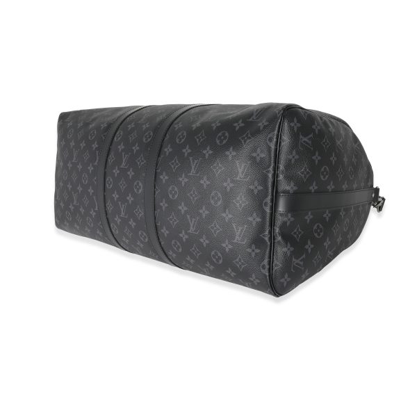 130711 stamp 13f6581e b6a3 48bd 80f2 569af1426796 Louis Vuitton Canvas Monogram Eclipse Keepall Bandoulière 55