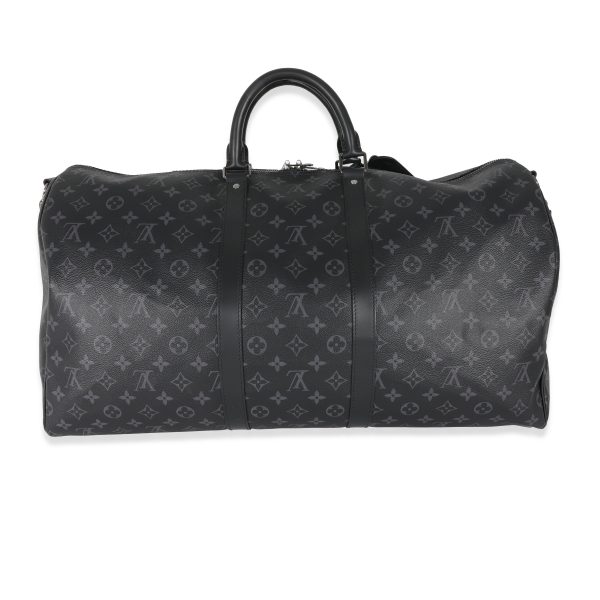 130711 sv d0612726 542a 425b b2bf b8fd4fe2ee34 Louis Vuitton Canvas Monogram Eclipse Keepall Bandoulière 55