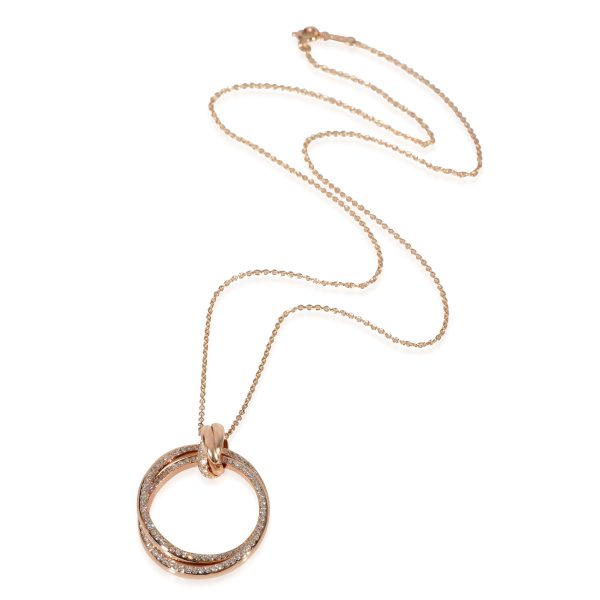 130831 pv Tiffany Co Paloma Picasso Diamond Melody Pendant in 18k Rose Gold 040 CTW