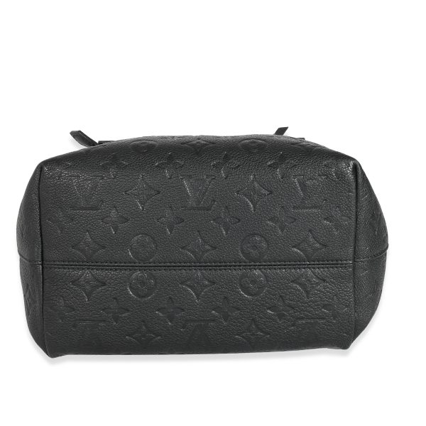 130851 box Louis Vuitton Black Monogram Empreinte Montsouris Backpack