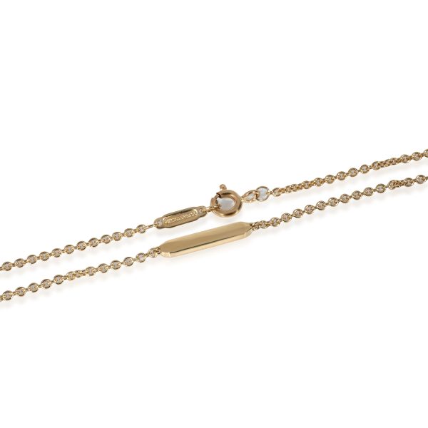 130916 clasp Tiffany Co Chain With Bar in 18k Yellow Gold