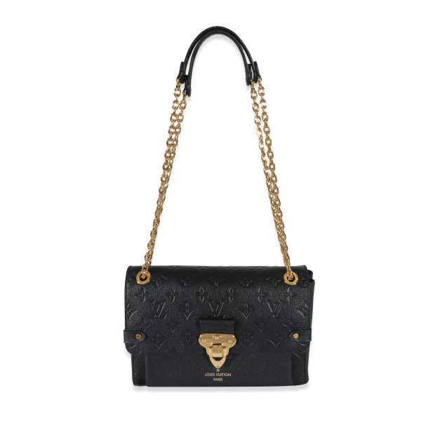 130934 bv Louis Vuitton Black Empreinte Vavin PM