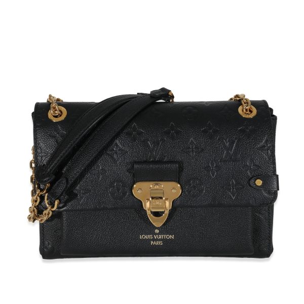 130934 fv Louis Vuitton Black Empreinte Vavin PM