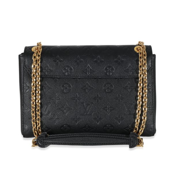 130934 pv Louis Vuitton Black Empreinte Vavin PM