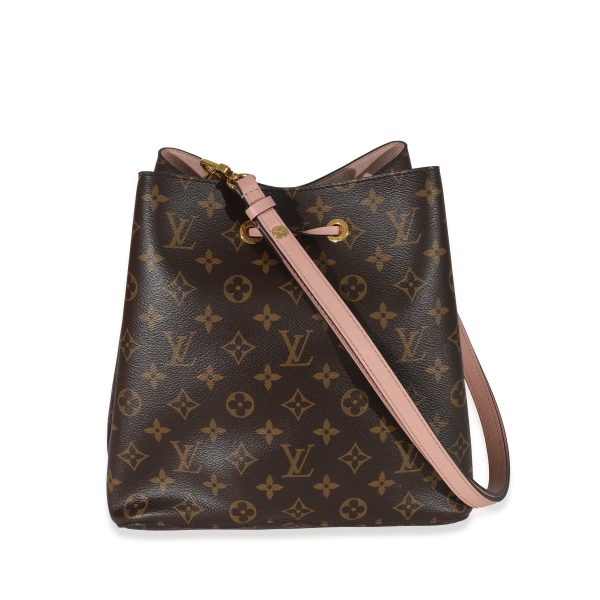 130969 pv 60cc447c 18ca 481b a737 2ebb4350526d Louis Vuitton Monogram Canvas Rose Ballerine NeoNoe MM