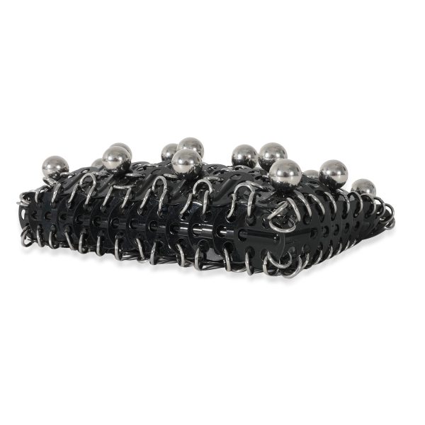 131297 box Paco Rabanne Black Metal Silver Bead Nano 1969 Bag