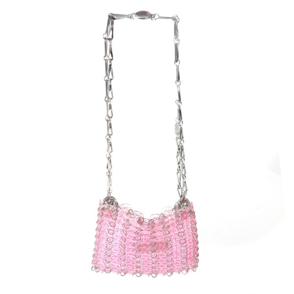 131299 fv 74a8e7cf e00c 4723 bd59 45fdba4e1cd7 Paco Rabanne Pink Translucent Disc 1969 Nano Bag