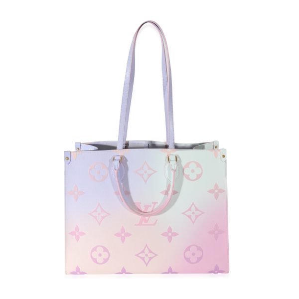 131307 bv 6754a6fb ccb6 4a74 81fd a23d4a685142 Louis Vuitton Sunrise Pastel Monogram Giant Canvas Spring in City OnTheGo GM