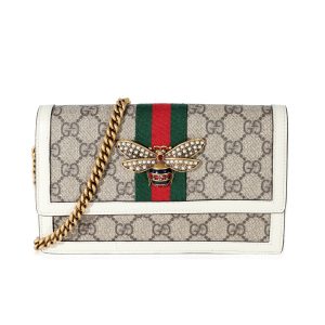 131348 fv 6ef2d814 003f 4367 a98e ff1059e1d040 Gucci Blue Calfskin Monochrome Dollar GG Marmont Zip Around Card Holder