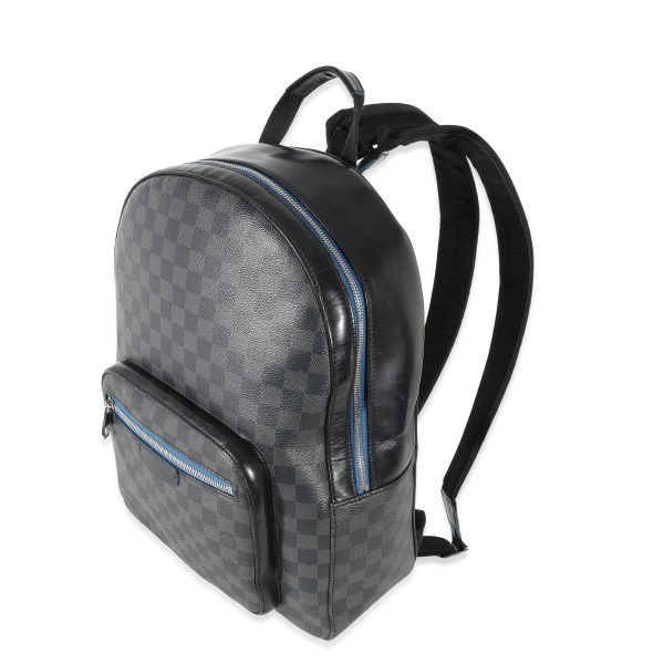 131388 sv 7d5d882b 44fc 45ac b364 c4f948030458 Louis Vuitton Damier Graphite Canvas Neon Josh Backpack