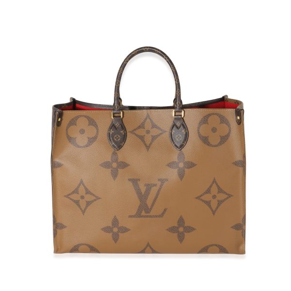 131409 pv Louis Vuitton Reverse Giant Monogram Canvas OnTheGo GM