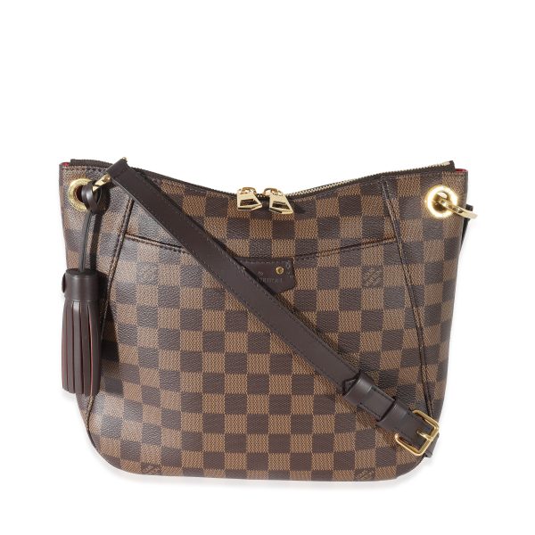 131434 fv Louis Vuitton Damier Ebene Canvas South Bank Besace