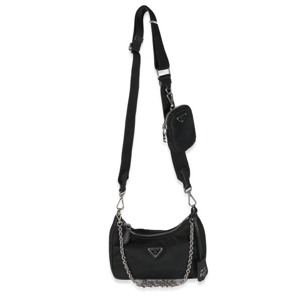 131440 av 000bd26f 8f47 4e96 8725 248e787afef7 Prada Black Re Edition 2005 Re Nylon Bag