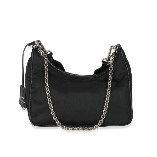 131440 pv 3ffbfa9d a912 477b a8a3 f301301e8824 Prada Black Re Edition 2005 Re Nylon Bag