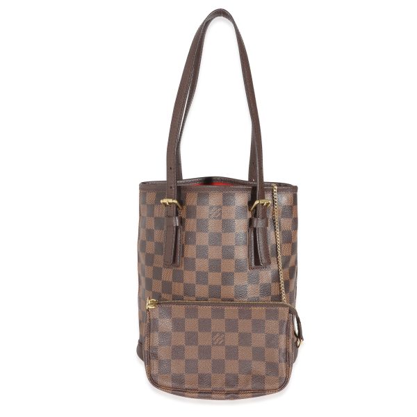 131527 av Louis Vuitton Damier Ebene Canvas Marais Bucket 23