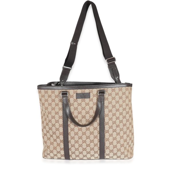 131530 bv Gucci GG Canvas Large O Tote Large