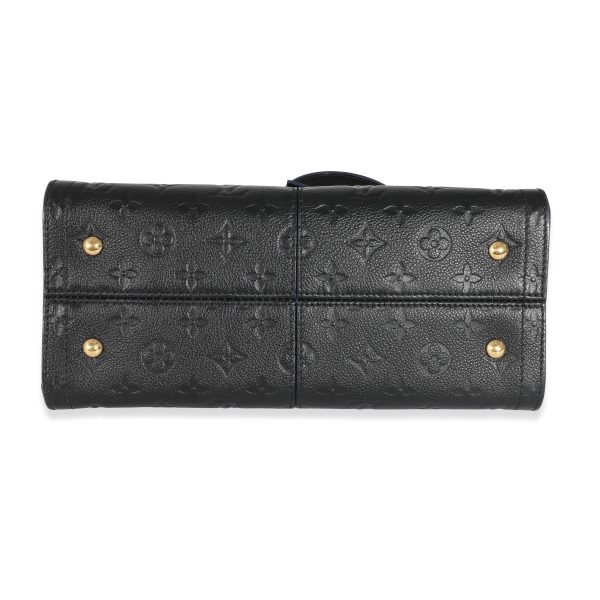 131599 stamp Louis Vuitton Black Empreinte Sully PM