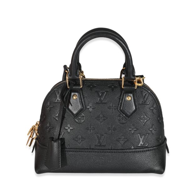 131633 fv Louis Vuitton Black Empreinte Neo Alma BB