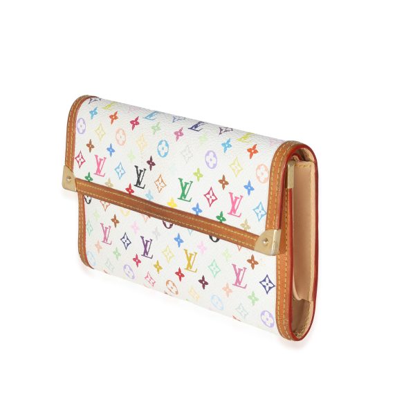 131680 sv 7988e621 945f 4f5f b169 78dcb45521fc Louis Vuitton Monogram Multicolore Canvas Porte Tresor International Wallet