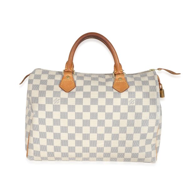 131681 pv Louis Vuitton Damier Azur Canvas Speedy 30