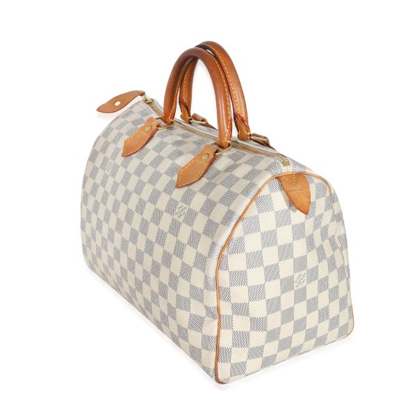 131681 sv Louis Vuitton Damier Azur Canvas Speedy 30