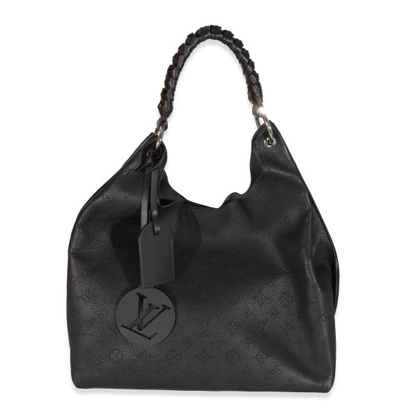 131704 fv afc6c237 cebc 4dd5 85c4 e4ea753caa11 Louis Vuitton Black Mahina Carmel Hobo