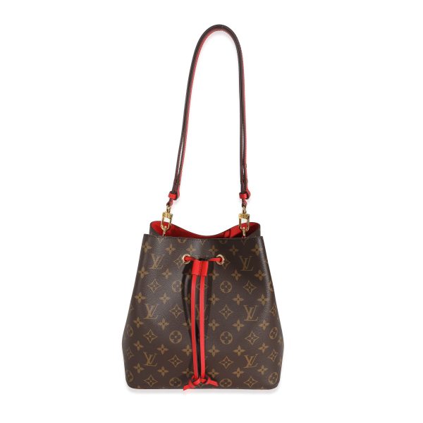 131712 fv Louis Vuitton Monogram Canvas Poppy NéoNoé MM