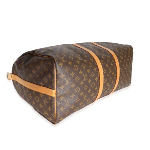 131718 clasp Louis Vuitton Vintage Monogram Canvas Keepall Bandoulière 55