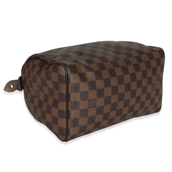 131728 clasp Louis Vuitton Damier Ebene Canvas Speedy 25