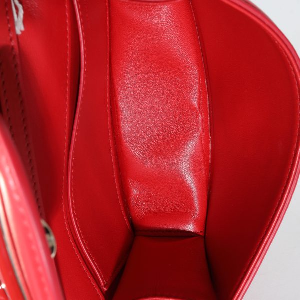 131732 ad2 Valentino Rouge Pur Calfskin Small Vlogo Loco Bag