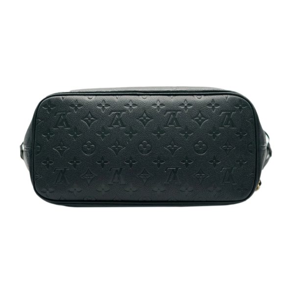 131741 stamp Louis Vuitton Black Monogram Empreinte Neverfull MM