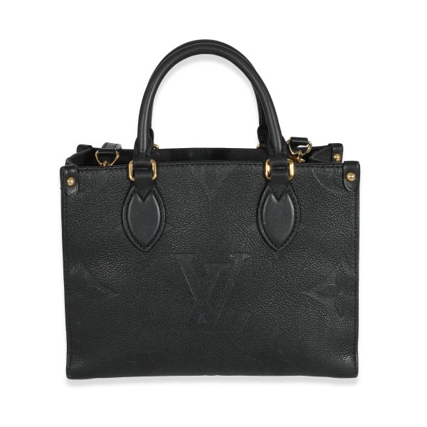 131809 pv f8301e4c 4ba7 420d ab9e 0cd826fa0665 Louis Vuitton Black Empreinte Onthego PM