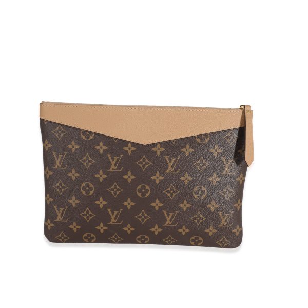 131817 pv Louis Vuitton Sesame Monogram Canvas Daily Pouch