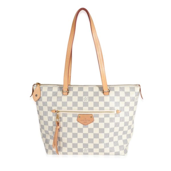 131837 fv Louis Vuitton Damier Azur Canvas Iena PM