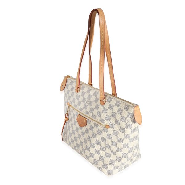 131837 sv Louis Vuitton Damier Azur Canvas Iena PM