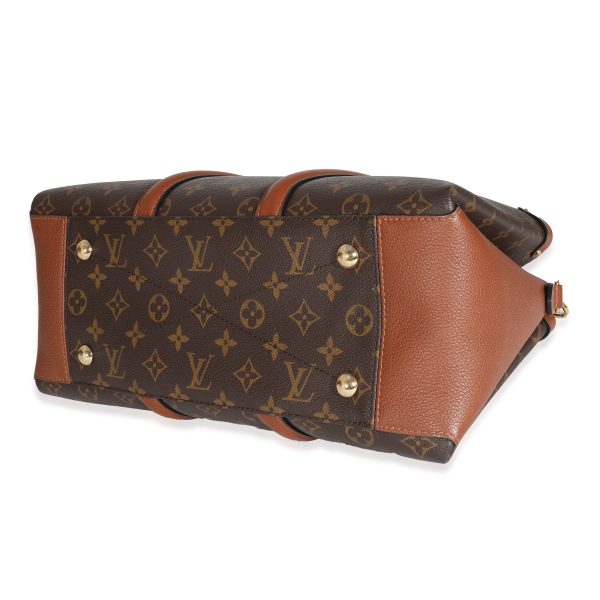 131860 box Louis Vuitton Caramel Monogram Canvas Soufflot MM