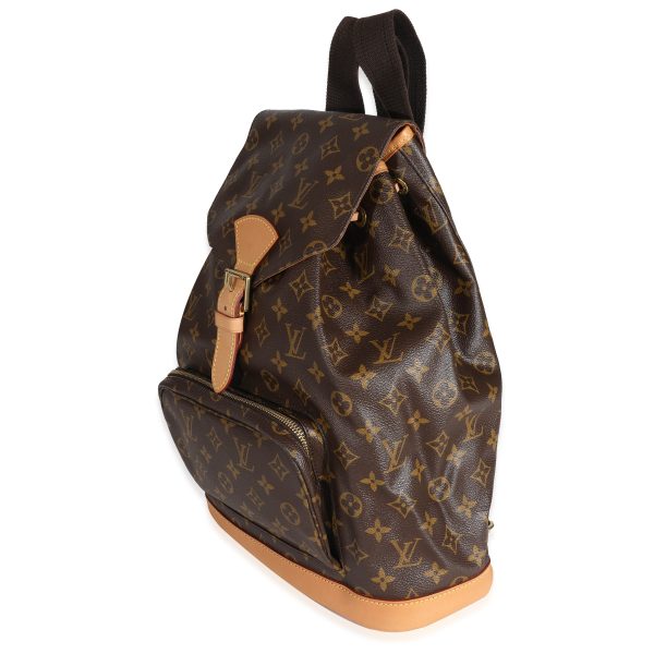 131883 sv 5d9e1732 3a90 46af 9126 04843552580a Louis Vuitton Monogram Canvas Montsouris GM Backpack