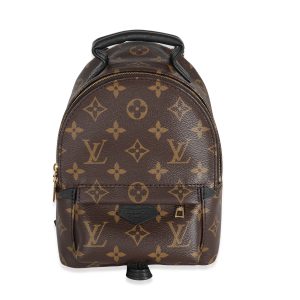131899 fv Louis Vuitton Deauville Mini Handbag Monogram Brown