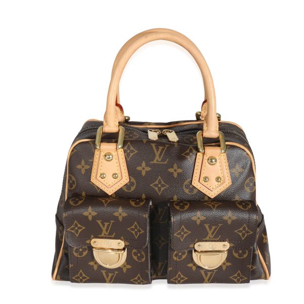 131961 fv Louis Vuitton Monogram Canvas Manhattan PM