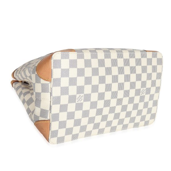 131962 clasp Louis Vuitton Damier Azur Canvas Hampstead PM