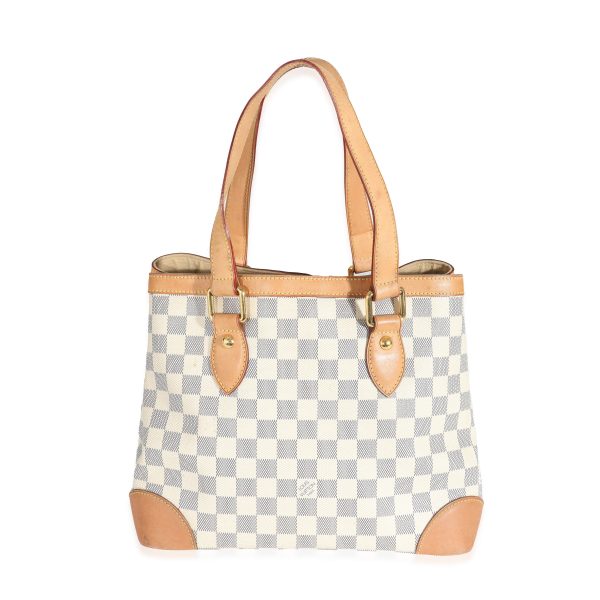 131962 pv Louis Vuitton Damier Azur Canvas Hampstead PM