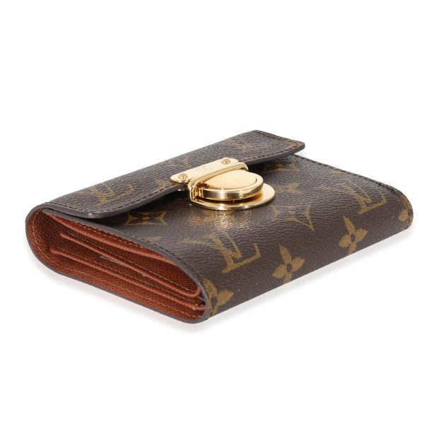 131963 clasp Louis Vuitton Monogram Canvas Koala Wallet