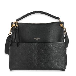 131988 fv Louis Vuitton Hippo Monogram Eclipse Tote Bag Black