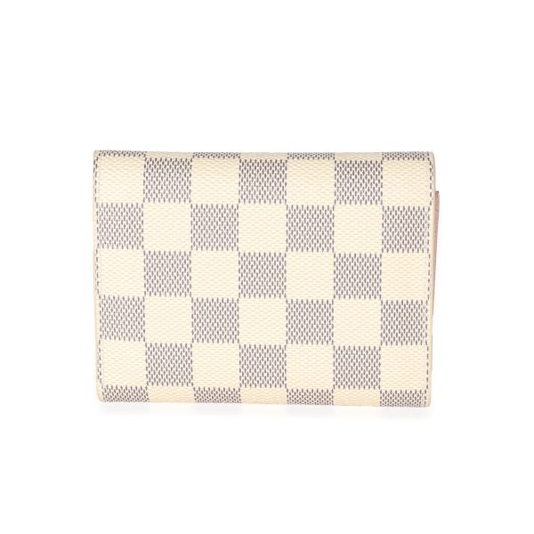 131993 pv Louis Vuitton Damier Azur Canvas Victorine Wallet