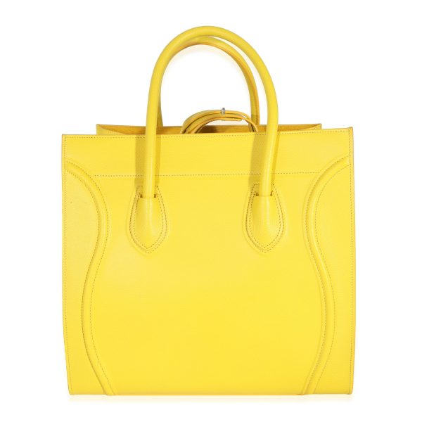 132024 pv 8dddc709 bc0a 407f b0fe e75d84fc1dff Celine Yellow Leather Phantom Tote